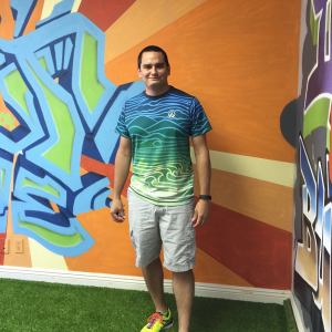 Sebastian Lopez Jr at INKnBURN in Costa Mesa, CA